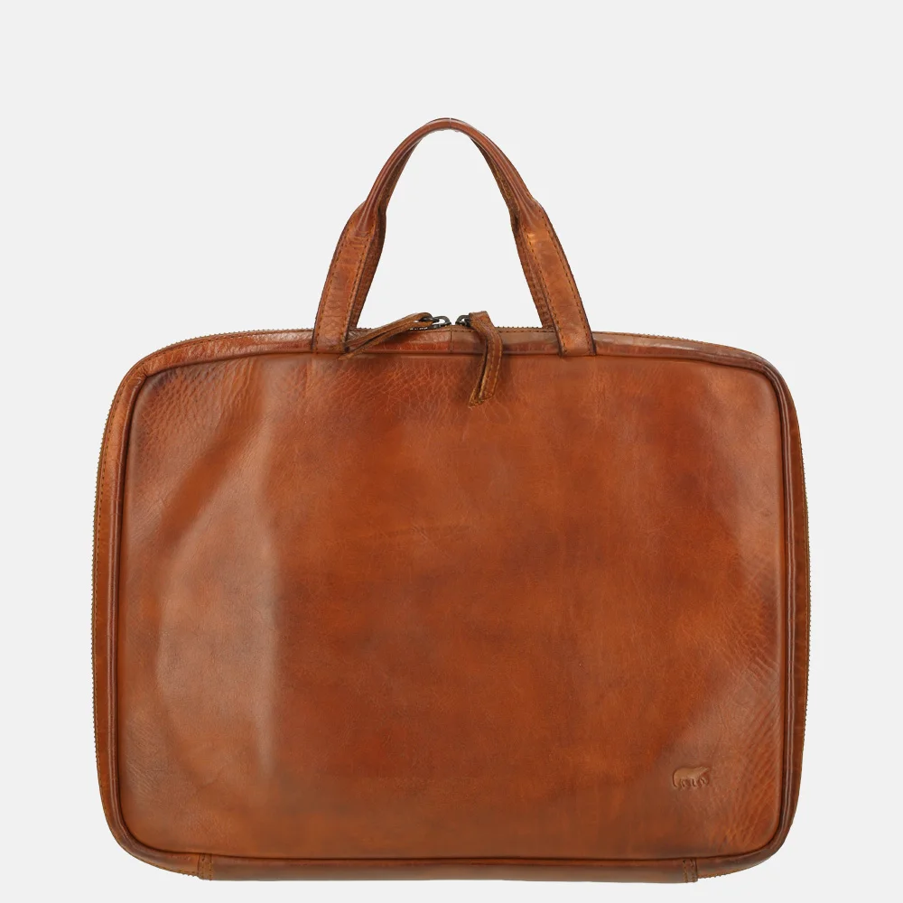 Bear Design laptophoes 13 inch cognac